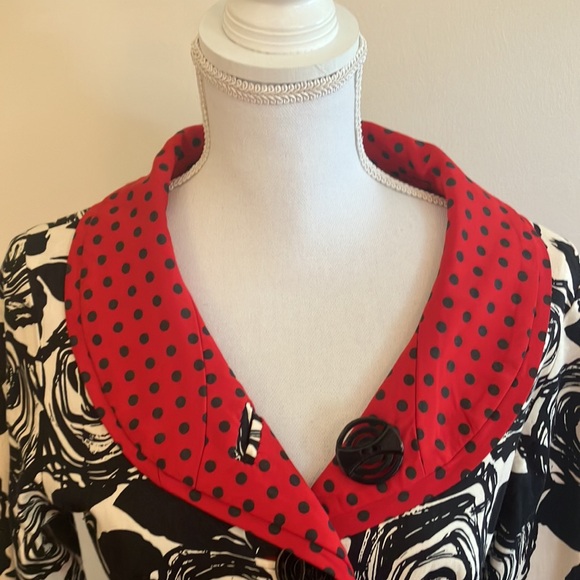 An Ren New York artistic topper reversible coat XS - Picture 3 of 15